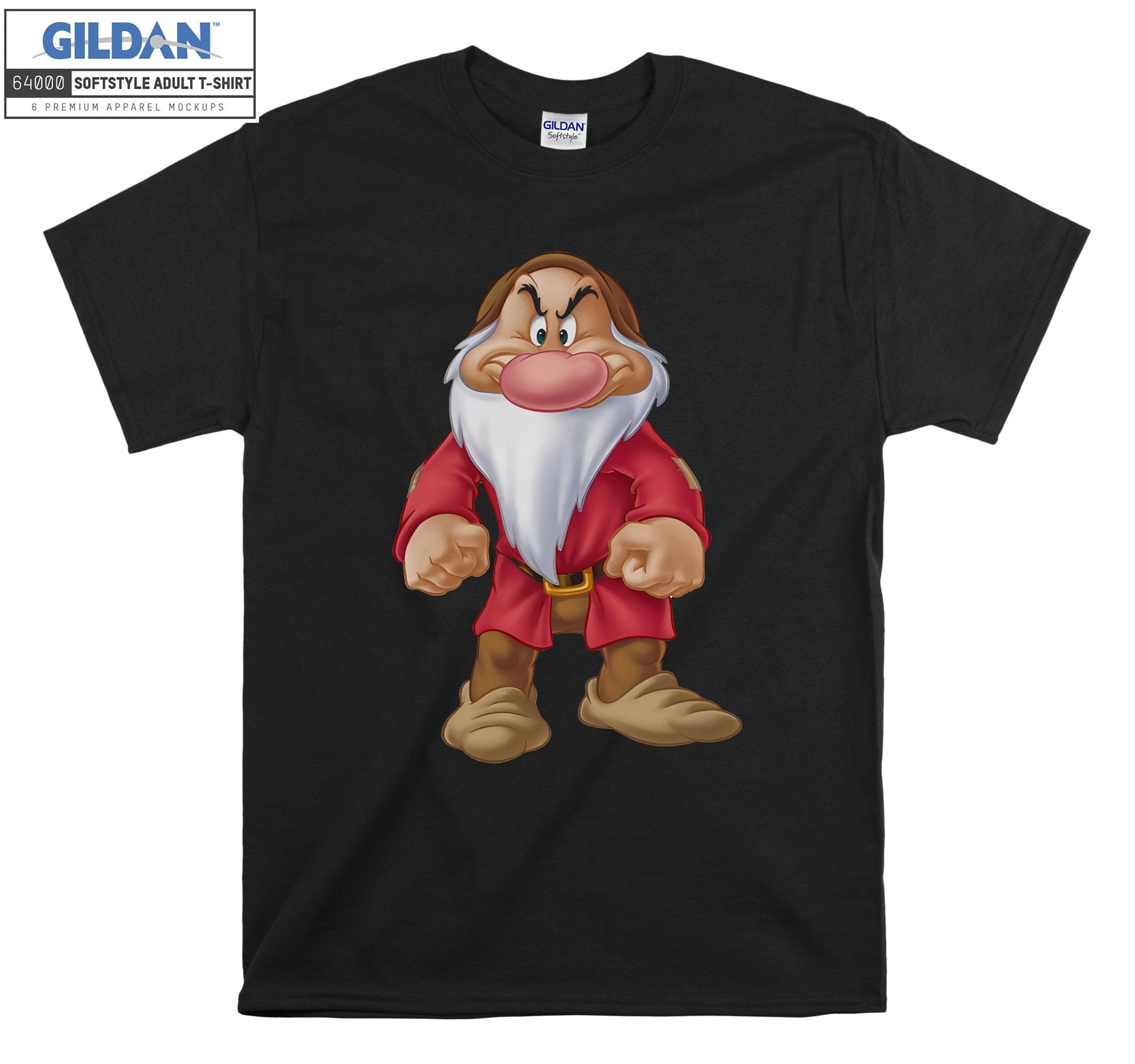 Grumpy Dwarf Disney Snow White T shirt
