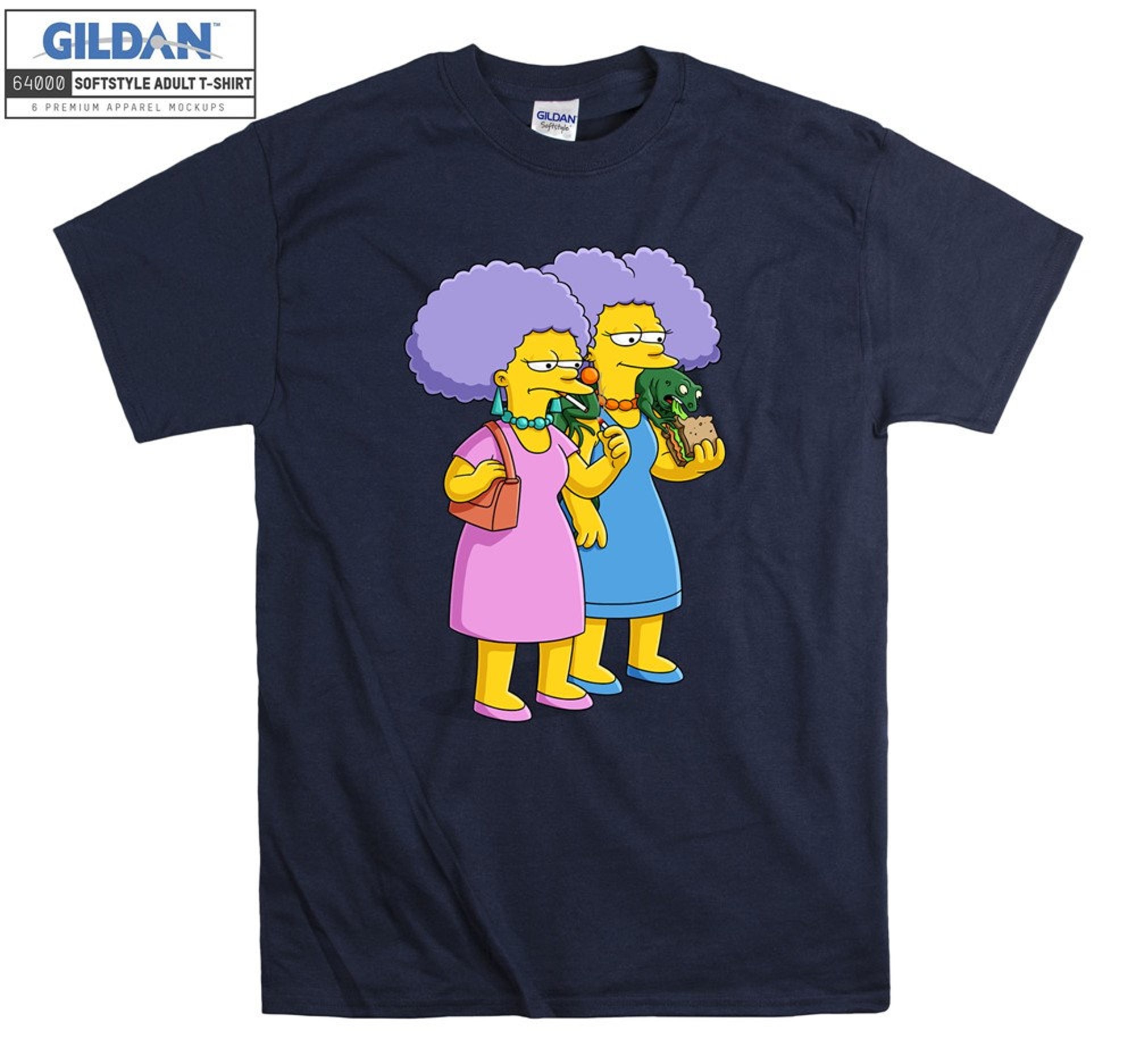 The Simpsons Patty And Selma Bouiver Eat T shirt