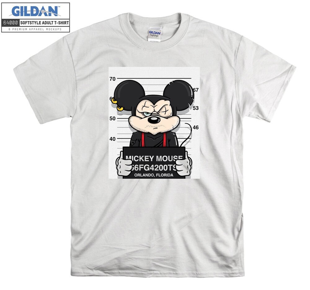 Mickey Mouse T Shirt Cartoon Funny Disney T-shirt Tshirt - Etsy New Zealand