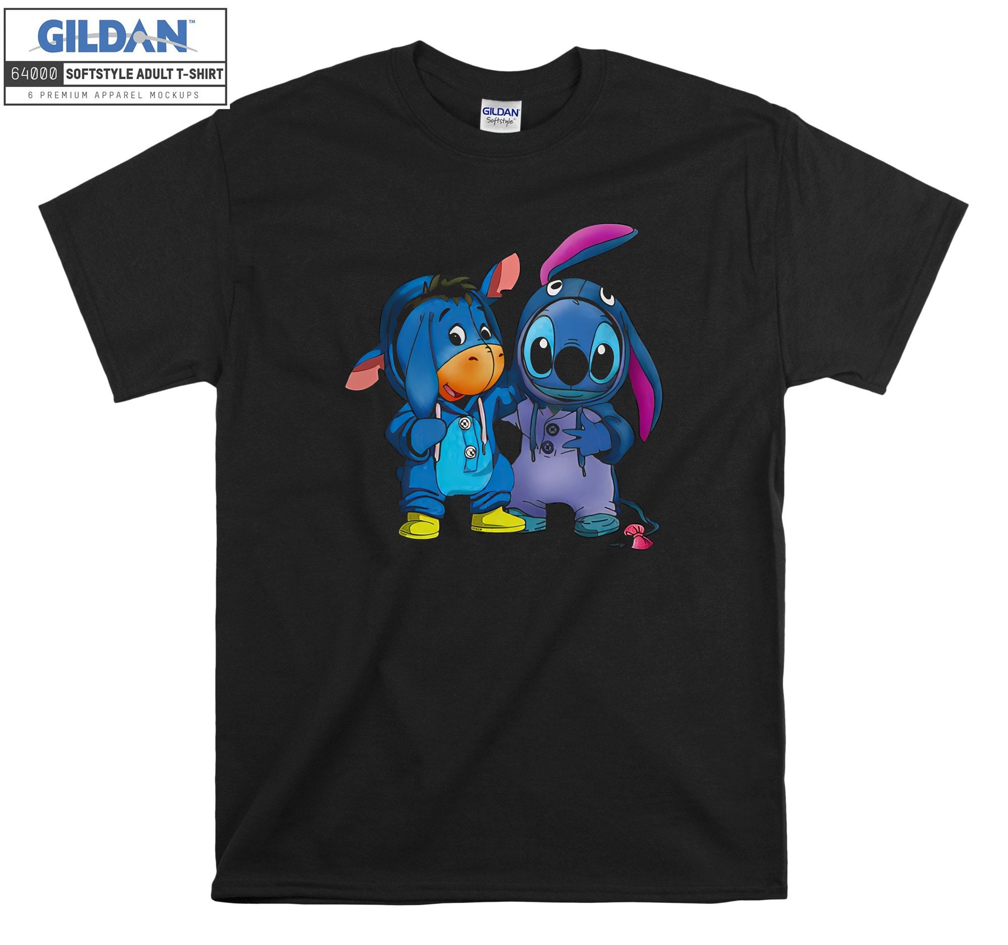 Discover Eeyore and Stitch Friends Vintage T-Shirt