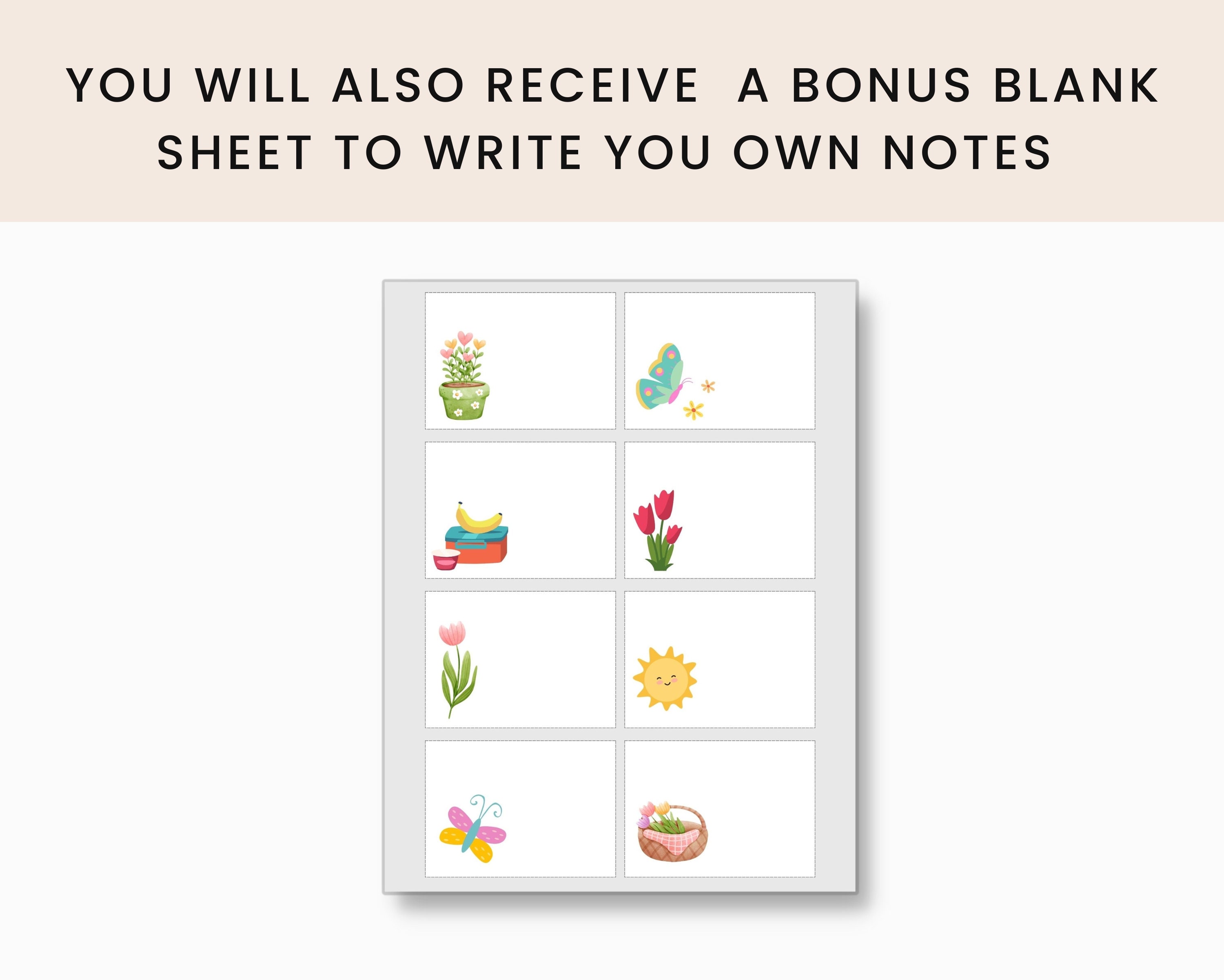 Spring Lunchbox Notes Lunch Box Notes Printable Spring Kids - Etsy