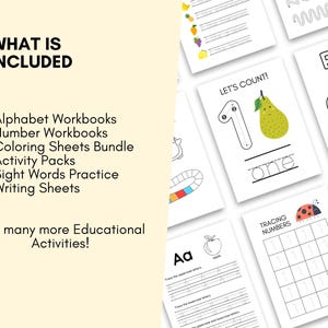 Get the Ultimate Preschool Kindergarten Bundle for a complete educational experience! This comprehensive kids learning bundle includes everything you need to engage your child with fun and interactive activities.