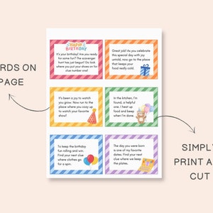 Elevate your childs birthday celebration with this Birthday Scavenger Hunt Printable! This engaging activity promises adventure, and precious memories.