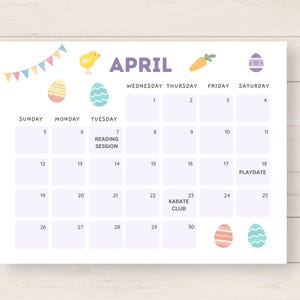 This cute 2027 calendar printable is a fun way to keep track of dates and events throughout the year. It includes ready to print and editable version.