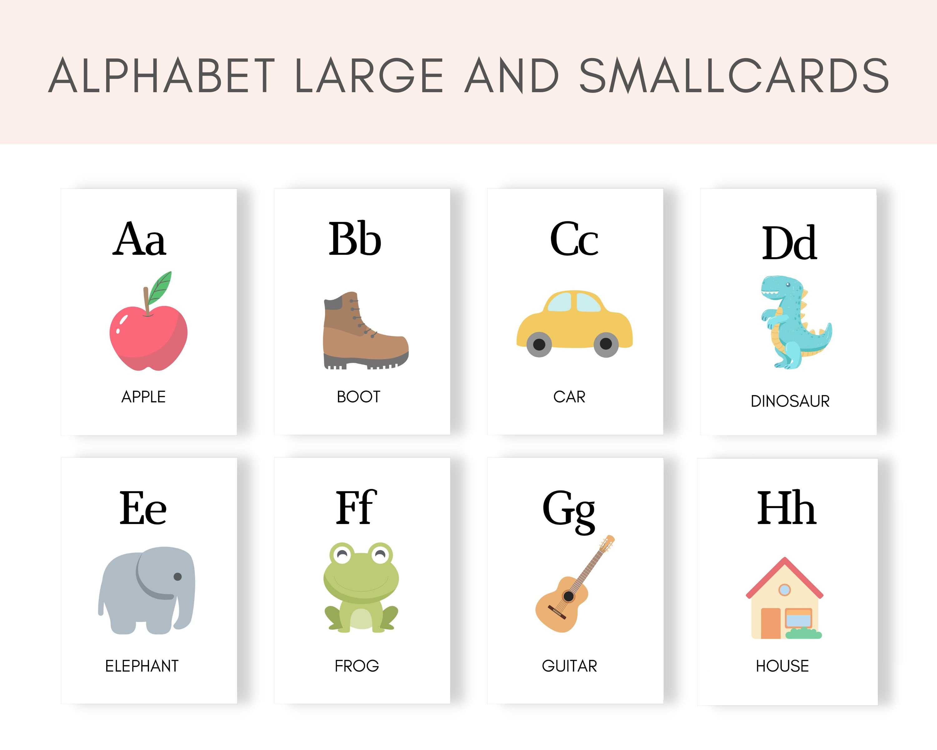Alphabet Letters Printable - Etsy