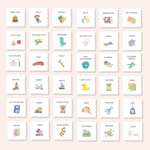 Stuff Toy Label Example Toy Labels Printable, Toy Organization, Toy Storage, Organization ...