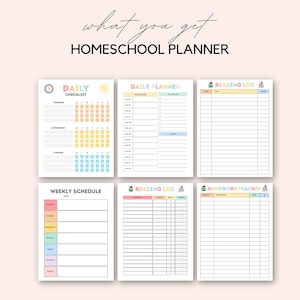Stay organized and make homeschooling easier with this beautifully designed Homeschool Planner Printable. This printable PDF is perfect for parents who want to keep their children’s learning on track. It includes space for daily schedules, weekly goals, subjects, and more—everything you need to plan a successful homeschool routine.