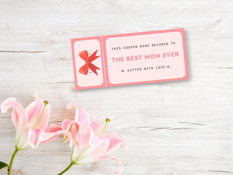 Celebrate Mothers Day with heartwarming gestures! This Printable Mothers Day Coupons for Kids are perfect for creating special moments.