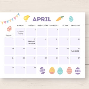 Calendar 2024 Printable Kids Calendar 2024 Printable Calendar Calendar 2024 Printable Kids Calendar 2024 Printable Calendar