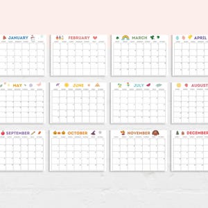 Celebrate your child’s growth with this handprint calendar for 2027!
This  handprint calendar allows you to create lasting memories with your child’s handprints each month. Simply add your child’s handprints to this printable handprint calendar, and you’ll have a unique, creative, and meaningful way to celebrate the year.