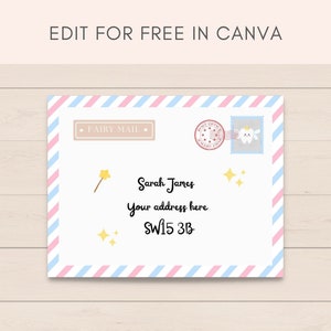 Make the Tooth Fairy's visit even more magical with this editable Tooth Fairy Letter Printable! This enchanting tooth fairy note can be personalized with your child's name, making it a cherished keepsake.