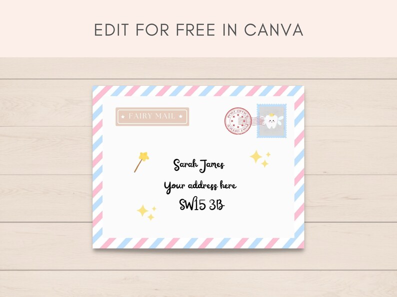 Make the Tooth Fairy's visit even more magical with this editable Tooth Fairy Letter Printable! This enchanting tooth fairy note can be personalized with your child's name, making it a cherished keepsake.