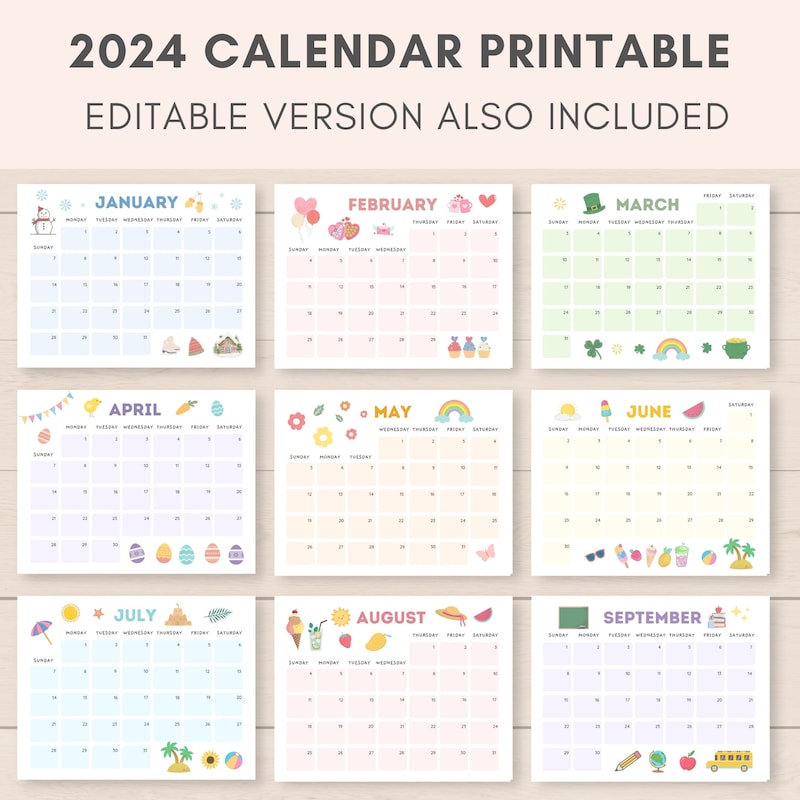 Brown Calendar 2024 25 Etsy Canada Brown Calendar 2024 25 Etsy Canada