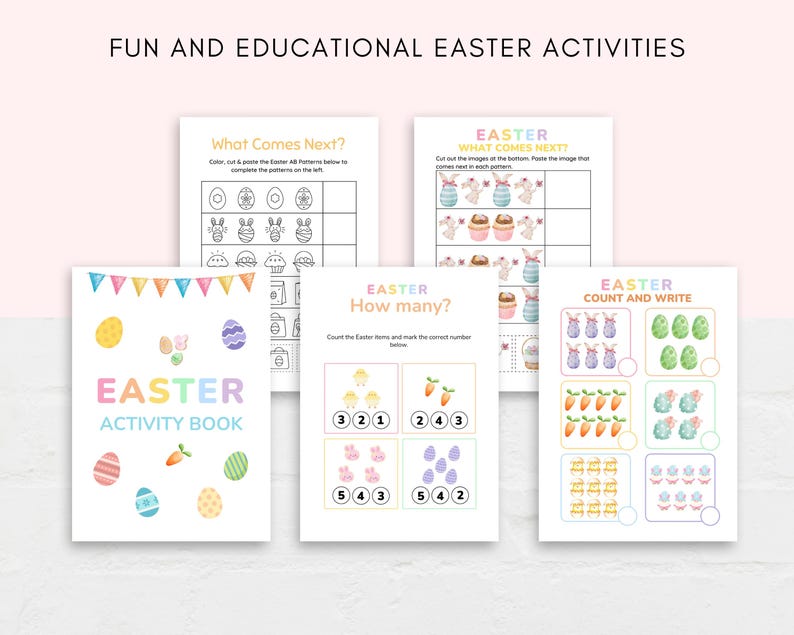 Celebrate Easter with fun and educational activities for your little ones with this Easter Preschool Activity Pack.