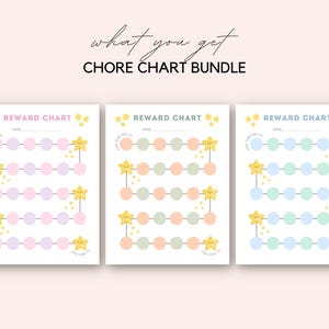 Encourage responsibility with this fun Chore Chart Bundle for Kids! This printable set is perfect for families who want to establish daily routines and teach kids discipline.