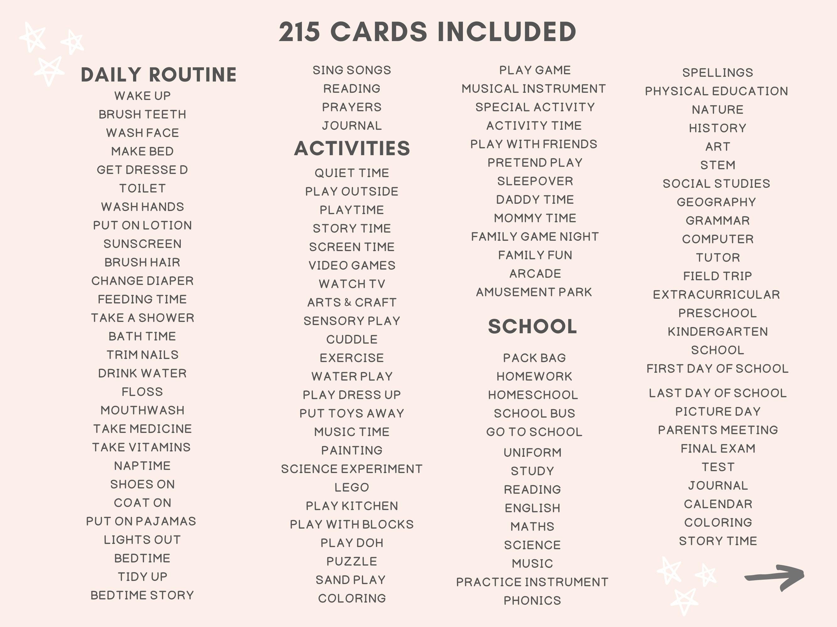 Routine Checklist, Kids Daily Routine, Morning Board, Routine Chart ...