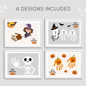 This fun halloween handprint pack is a great Halloween activity and keepsake for little kids. Perfect for toddler, preschool, nursery or baby. Can be used at home/ classroom.