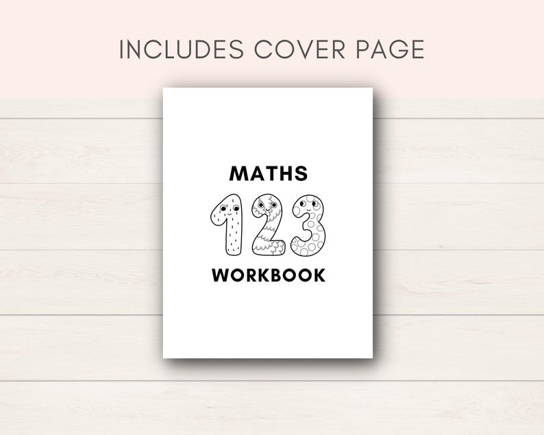 Boost your child’s math skills with this Kindergarten Number Workbook! This printable set includes a variety of number worksheets for kids, designed to make learning fun and interactive.