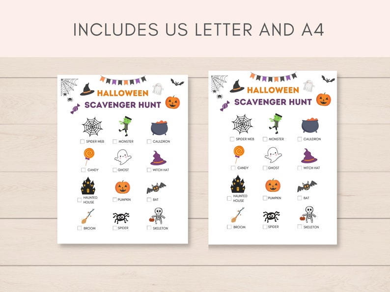 This Halloween scavenger hunt is perfect for kids and will add an extra dose of excitement to your spooky celebrations.