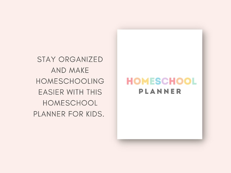 Stay organized and make homeschooling easier with this beautifully designed Homeschool Planner Printable. This printable PDF is perfect for parents who want to keep their children’s learning on track. It includes space for daily schedules, weekly goals, subjects, and more—everything you need to plan a successful homeschool routine.