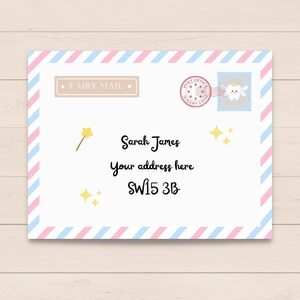 Make the Tooth Fairy's visit even more magical with this editable Tooth Fairy Letter Printable! This enchanting tooth fairy note can be personalized with your child's name, making it a cherished keepsake.