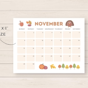 This cute 2027 calendar printable is a fun way to keep track of dates and events throughout the year. It includes ready to print and editable version.