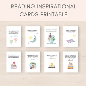 Tarjetas de lectura para niños, citas de lectura, citas inspiradoras de lectura, citas inspiradoras, citas de lectura para niños, registro de lectura para niños, lectura