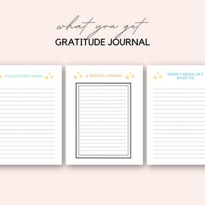 Help your child build a positive mindset with this printable Gratitude Journal for Kids! Designed to nurture self-awareness and mindfulness.