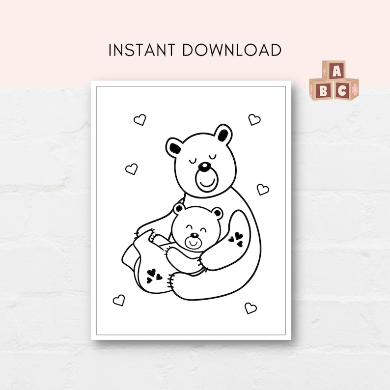 Keep the kids entertained at baby shower with this printable activity pack! This pack includes 10 fun and engaging games as well as 10 beautiful coloring sheets featuring baby shower-themed designs. It can also be used as a party favor.