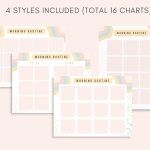 Kids Daily Routine Cards, Routine Chart for Kids, Morning Routine, Bedtime Routine, Kids Daily Schedule, Visual Schedule, Daily Rhythm