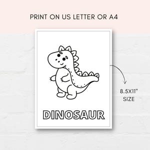 Keep kids engaged with this fun Dinosaur Activity Pack for Kids, which includes Dinosaur activity sheets and Dinosaur coloring sheets. Perfect for Dinosaur parties, classroom fun, school activity and more! Print as many as you like.