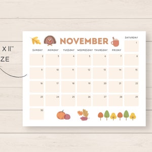 2024-2025 Calendar Printable, Printable Calendar, Editable Calendar, 2024 Calendar, 2025 Calendar, 2024 2025 Planner, Monthly Calendar, PDF