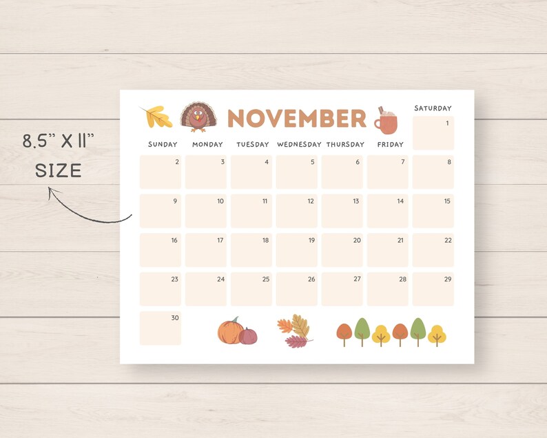 2024-2025 Calendar Printable, Printable Calendar, Editable Calendar, 2024 Calendar, 2025 Calendar, 2024 2025 Planner, Monthly Calendar, PDF