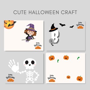 This fun halloween handprint pack is a great Halloween activity and keepsake for little kids. Perfect for toddler, preschool, nursery or baby. Can be used at home/ classroom.