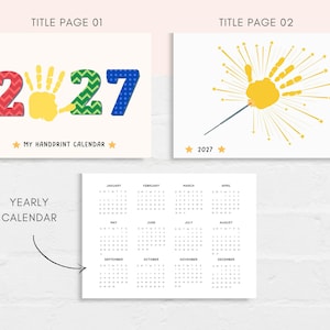 Celebrate your child’s growth with this handprint calendar for 2027!
This  handprint calendar allows you to create lasting memories with your child’s handprints each month. Simply add your child’s handprints to this printable handprint calendar, and you’ll have a unique, creative, and meaningful way to celebrate the year.