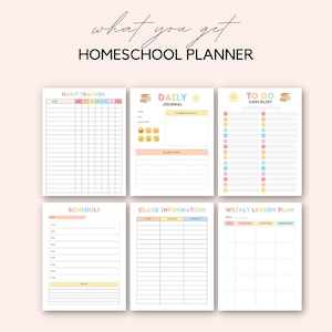 Stay organized and make homeschooling easier with this beautifully designed Homeschool Planner Printable. This printable PDF is perfect for parents who want to keep their children’s learning on track. It includes space for daily schedules, weekly goals, subjects, and more—everything you need to plan a successful homeschool routine.