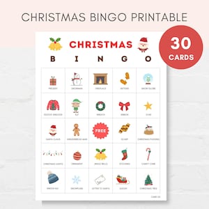 Christmas Bingo, Bingo Christmas, Christmas Games, Christmas Bingo Game, Christmas Activity, Christmas Printable, Christmas Party Bingo