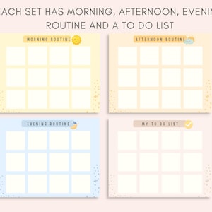 Transform your child's daily routine into an organized, fun adventure with this comprehensive Kids Routine Cards & Charts Set. This versatile kit includes 215 activity cards and 16 charts, ensuring your child's daily life is structured and engaging.