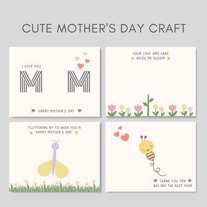 This fun and cute Mother’s day handprint pack is a great activity keepsake/ mom gift. Perfect for toddler, preschool, nursery or baby.