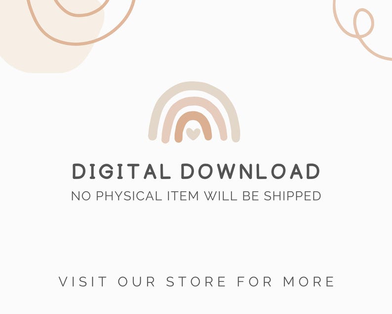 Pu&ograve; includere: Grafica di download digitale con un design a arcobaleno e cuore. Il testo recita "DOWNLOAD DIGITALE NESSUN ARTICOLO FISICO SAR&Agrave; SPEDITO VISITA IL NOSTRO NEGOZIO PER ALTRO".