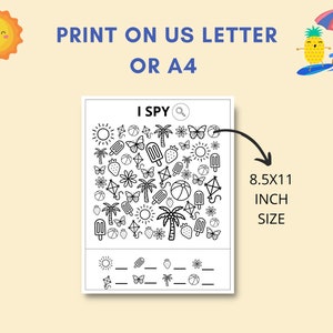 Summer Activities, Summer Printables, Summer Games, Summer Activity ...