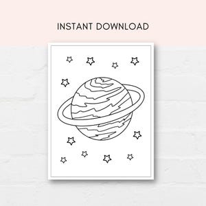 Keep kids busy with this Space Activity Pack, which includes Space activity games and Space coloring sheets. Print as many as you like.