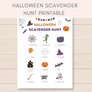 This Halloween scavenger hunt is perfect for kids and will add an extra dose of excitement to your spooky celebrations.