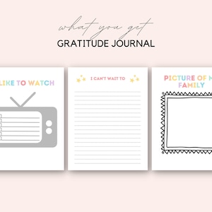 Help your child build a positive mindset with this printable Gratitude Journal for Kids! Designed to nurture self-awareness and mindfulness.
