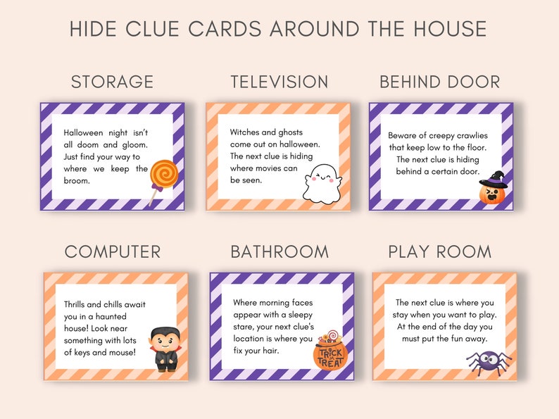 This printable Halloween Scavenger Hunt game is perfect for keeping your little ones entertained and excited during Halloween. Get ready for a spooktacular adventure as your children search for Halloween- treats around the house.