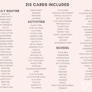 Kids Daily Routine Cards, Routine Chart for Kids, Morning Routine, Bedtime Routine, Kids Daily Schedule, Visual Schedule, Daily Rhythm