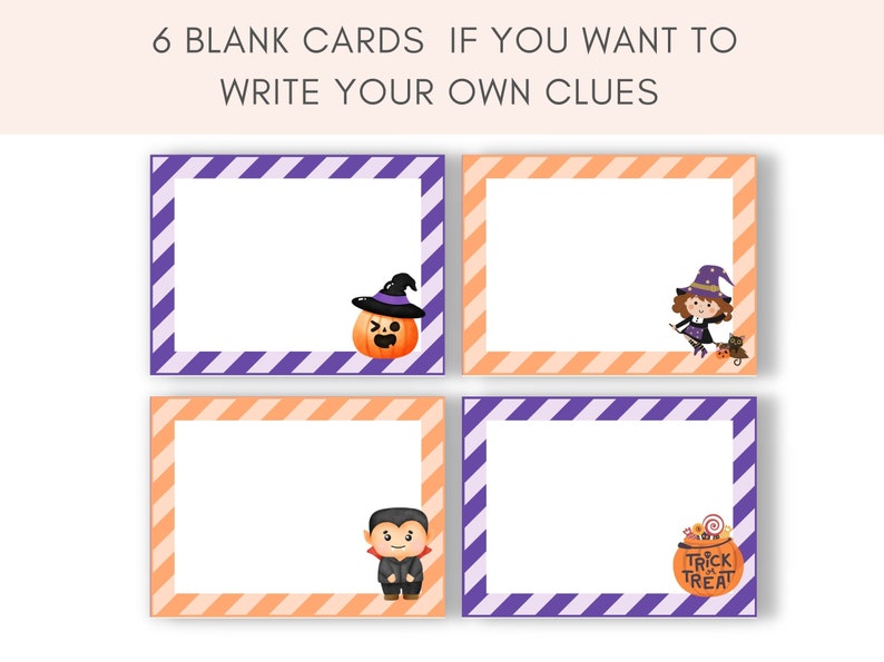 This printable Halloween Scavenger Hunt game is perfect for keeping your little ones entertained and excited during Halloween. Get ready for a spooktacular adventure as your children search for Halloween- treats around the house.