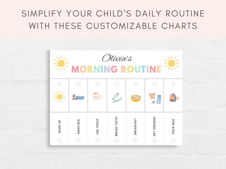Simplify your childs daily routine with these Morning and Evening Routine Flip Charts. These versatile flip charts make it easy for kids to stay organized while having fun.