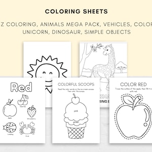 Get the Ultimate Preschool Kindergarten Bundle for a complete educational experience! This comprehensive kids learning bundle includes everything you need to engage your child with fun and interactive activities.