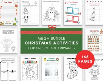 Christmas Activities Printable, Christmas Preschool Activities, Christmas Activity Book, Christmas Coloring, Homeschool Christmas, Christmas